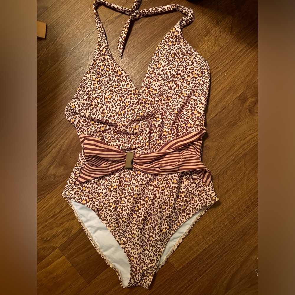 Grace Karin Leopard Print Swimsuit